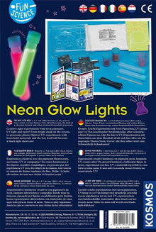 Eksperimentų rinkinys Kosmos Neon Glow Lights 1KS616830