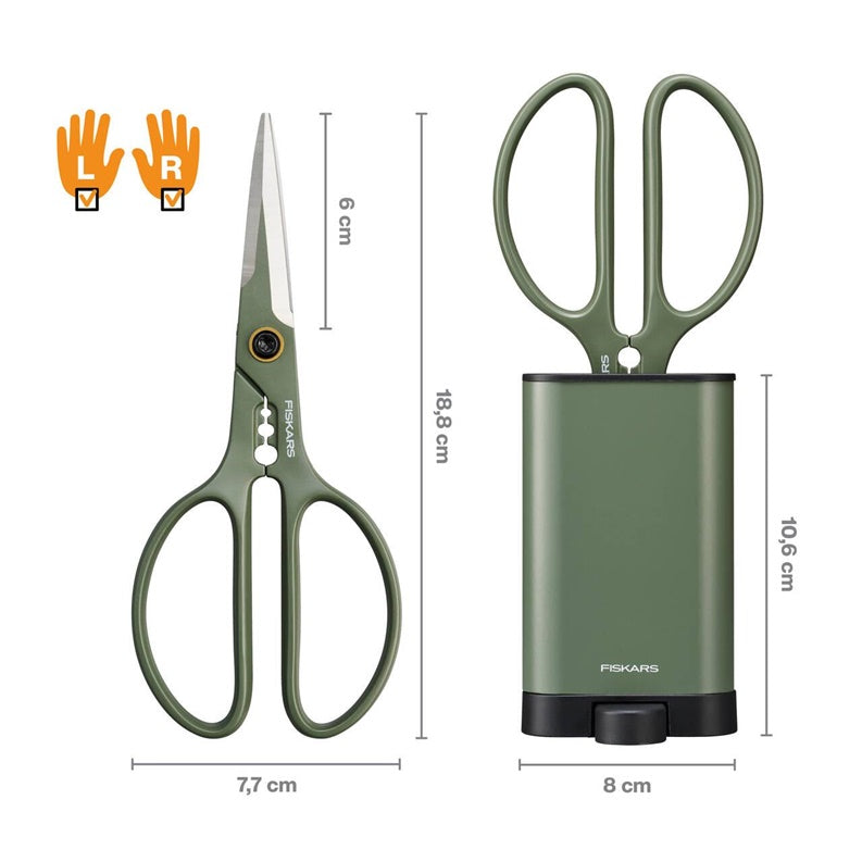 Fiskars garden shears, 170 mm