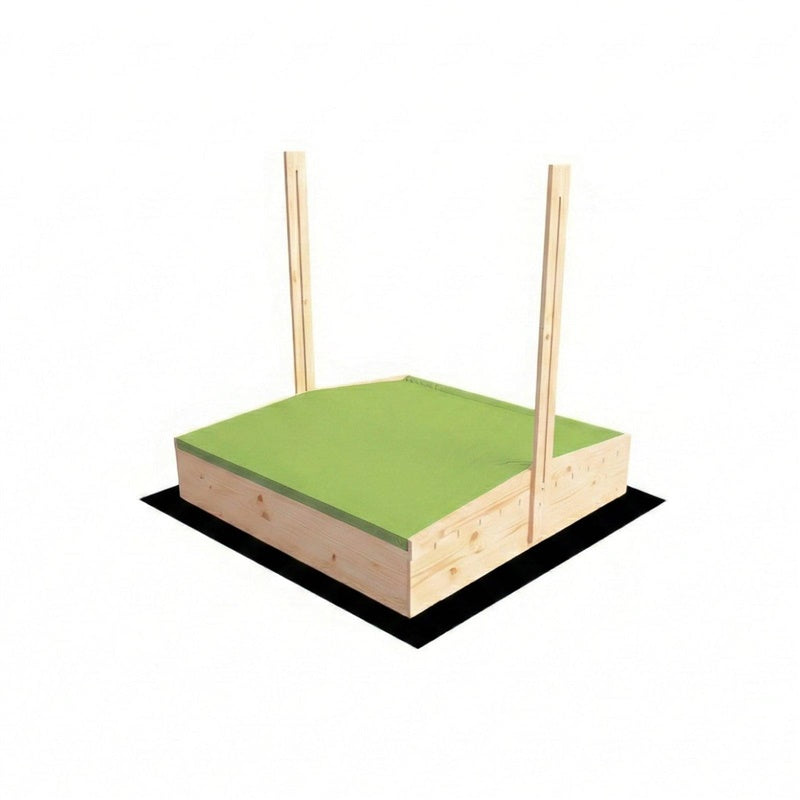 Piaskownica 120x120, naturalna