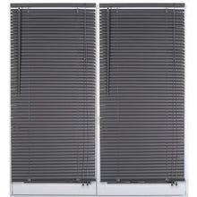 Blinds Luance VENETIAN, dark grey, 400 mm x 1300 mm