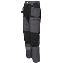 Darbo kelnės Bo Safety, juoda/pilka, 48 dydis