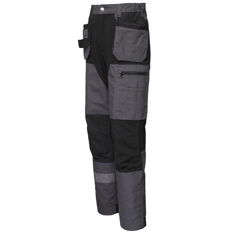 Darbo kelnės Bo Safety, juoda/pilka, 48 dydis