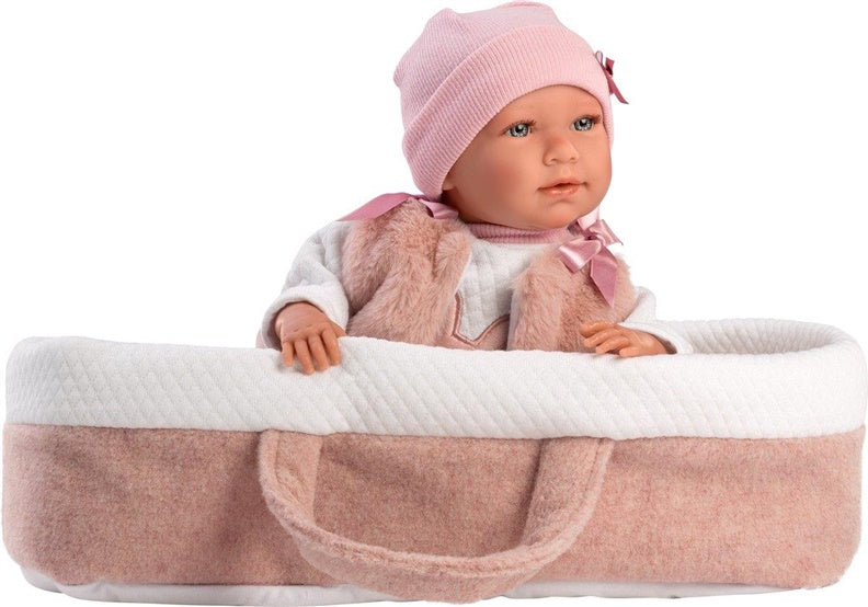Doll - baby Llorens Mimi Rosa 74012, 42 cm