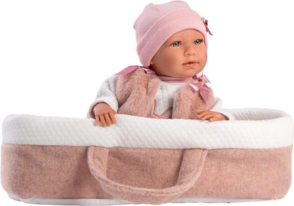 Doll - baby Llorens Mimi Rosa 74012, 42 cm