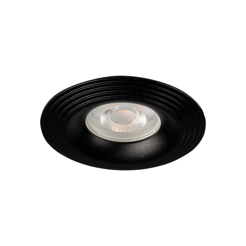 Lampa wpuszczana Kanlux Liglo, 10W, GU10, czarna