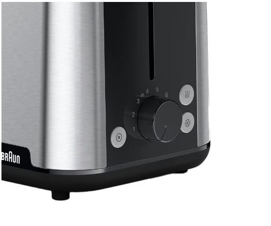 Toster Braun HT 1510 BK, czarny