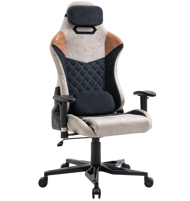 OFFICE CHAIR HAPPYGAME9301 BLACK/BROWN/BEIGE