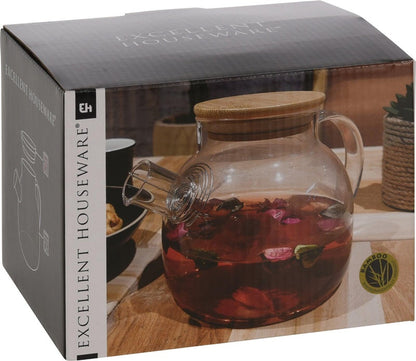 Teapot, 1 l, clear