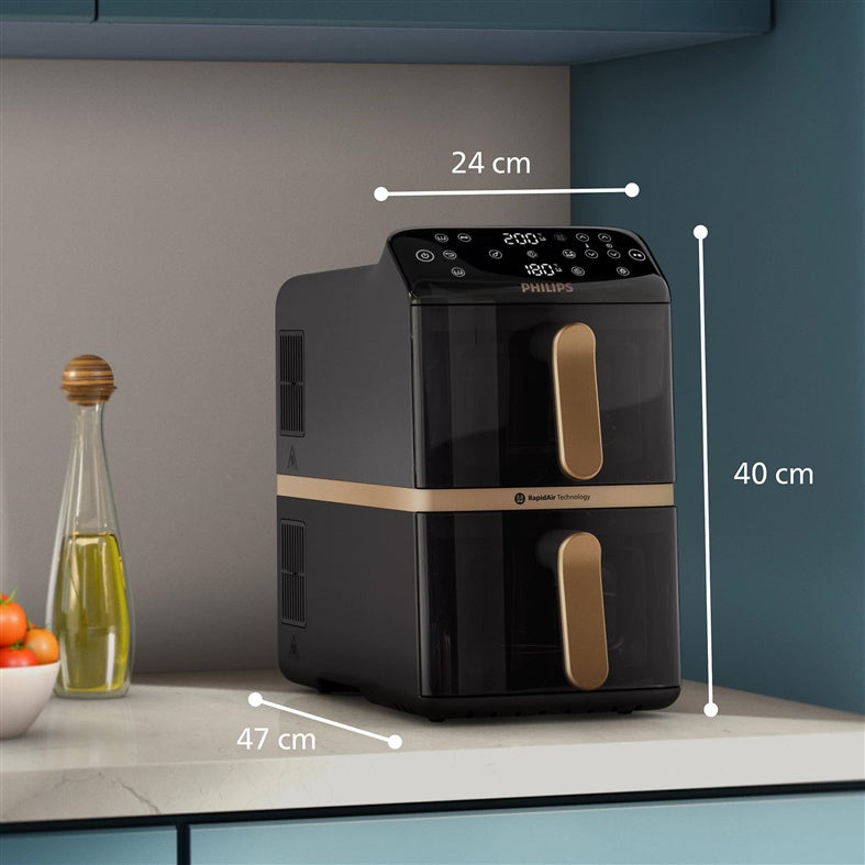 Frytkownica beztłuszczowa Philips serii 4000 NA462/80, 10 l