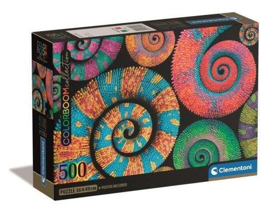 Puzzle Clementoni Compact Curly Tails 35529, 36x49, 500 elementów