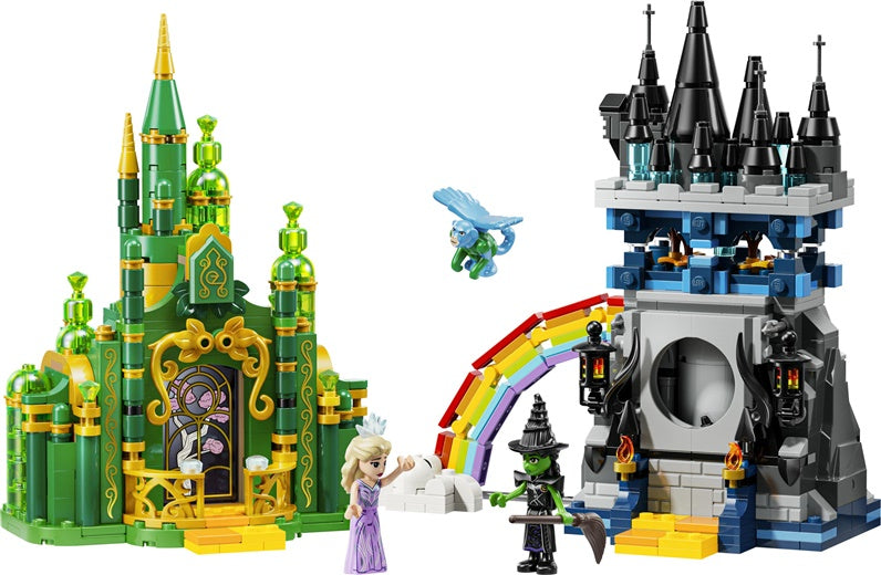 Konstruktor LEGO® Złowrogie Szmaragdowe Miasto i Zamek Kiamo 75689