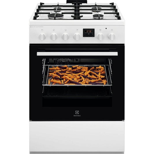 Kuchenka gazowa z piekarnikiem elektrycznym Electrolux LKK660220W