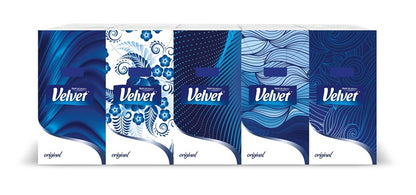 Chusteczki higieniczne Velvet, 4-warstwowe, 10 szt.