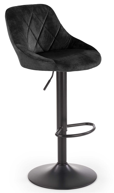 BAR CHAIR H101 BLACK 45X47X84-106CM