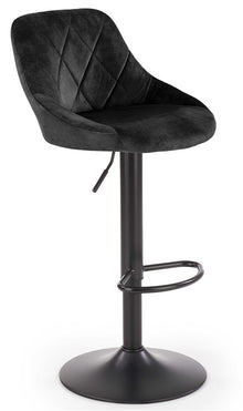 Барный стул H101 ЧЕРНЫЙ 45X47X84-106CM