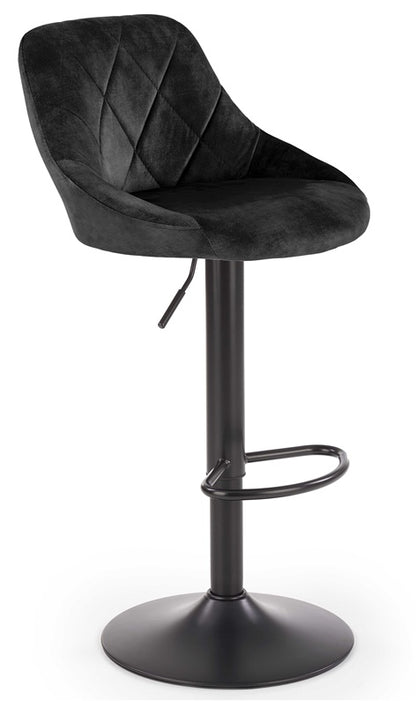 BAR CHAIR H101 BLACK 45X47X84-106CM