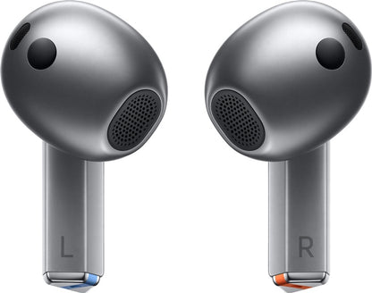 AUSINĖS SAMSUNG GALAXY BUDS 3 SIDABRO