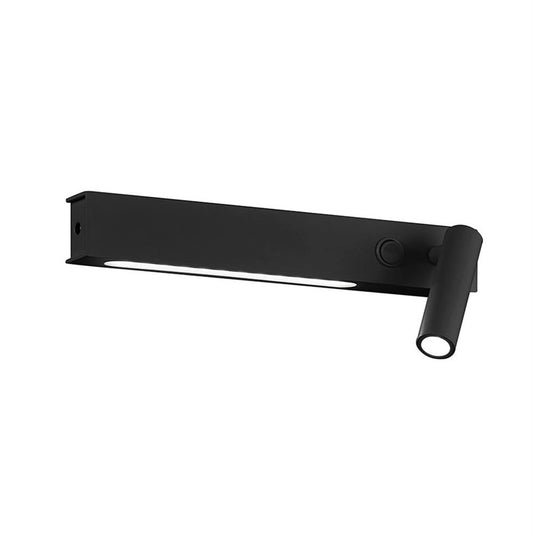 WALL LAMP MOLLY 3W+6W 3K BLACK