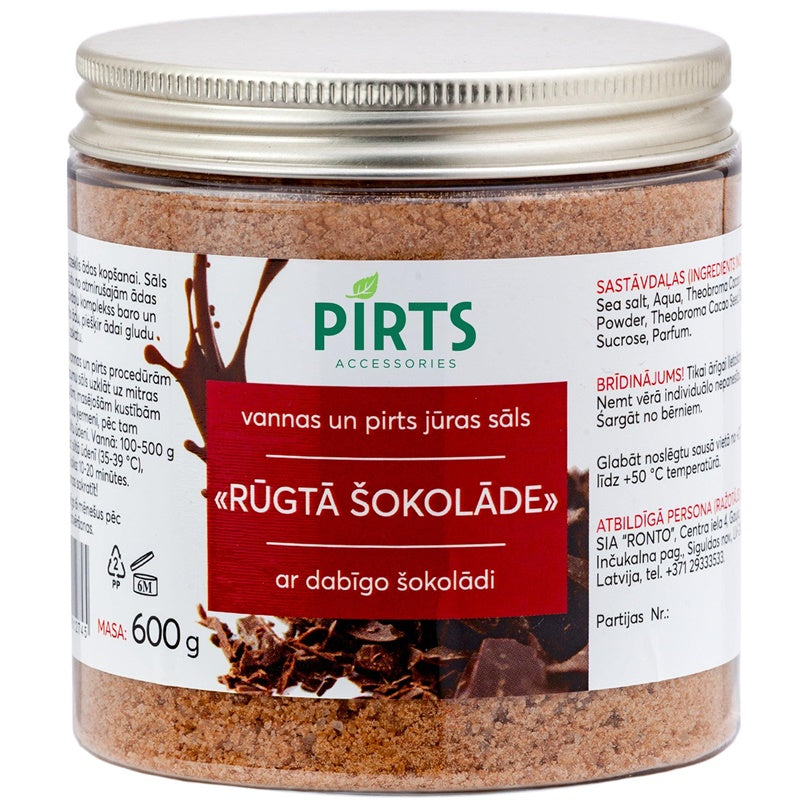 Sól morska do kąpieli Bitter Chocolate, 600g