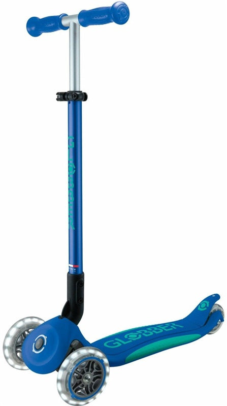 Vaikiškas paspirtukas Globber Primo Foldable Plus Lights