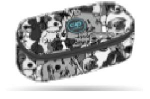 Penalas CoolPack Dogs Planet, juoda/pilka