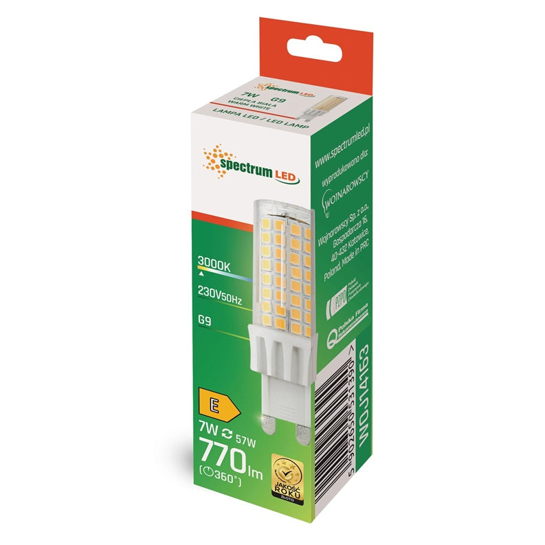 LED BULB G9 7W 830 770LM