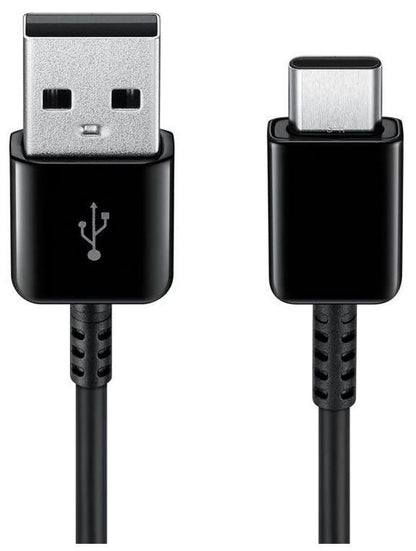 Kabel SAMSUNG USB typu A męski, USB typu C męski, czarny