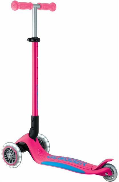 Vaikiškas paspirtukas Globber Primo Foldable Plus Lights