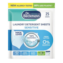 Dr. Beckmann Laundry Sheets for SENSITIVE SKIN, 25 pcs.