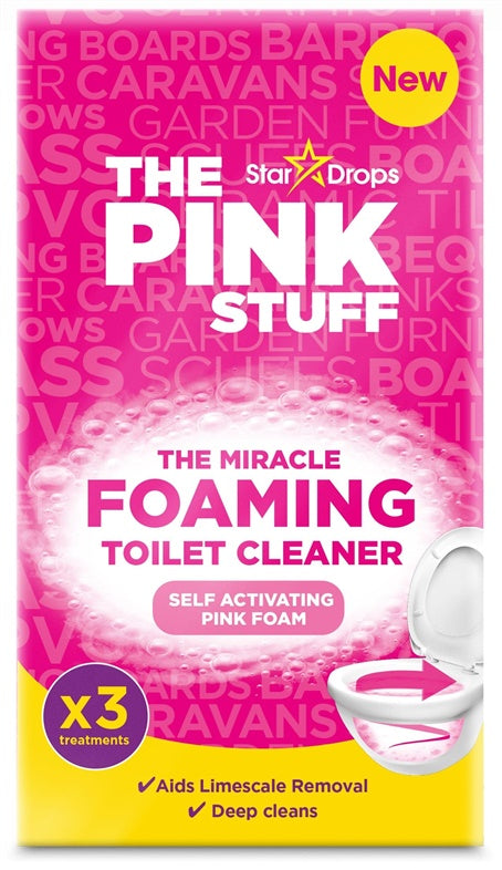 CLEANER WC FOAMING THEPINKSTUFF 3X100G