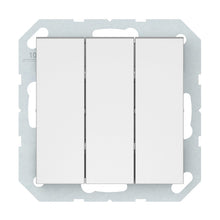 Switch VILMA QR1000, 3-gang, matte white