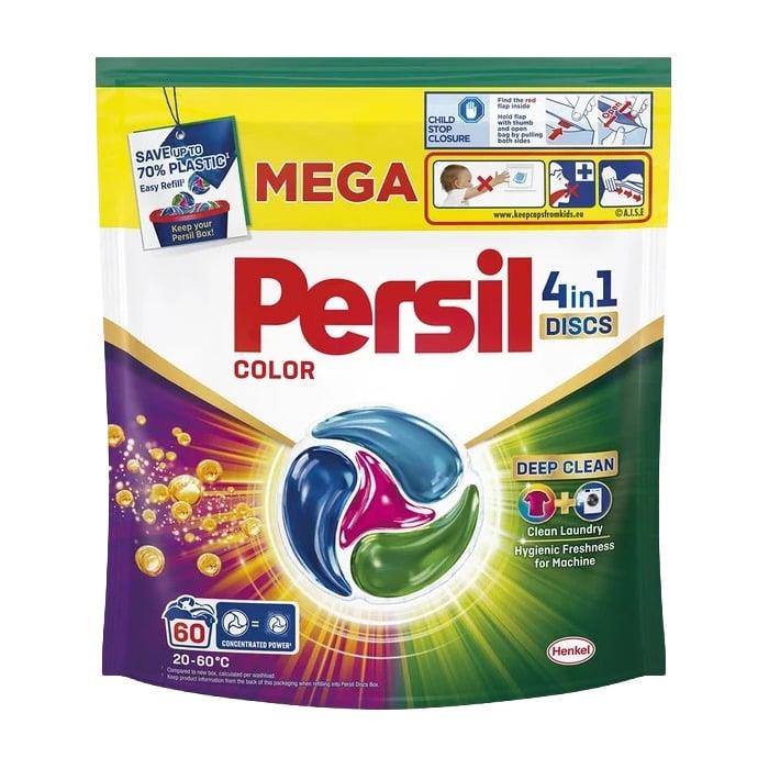 KAPSULĖS SKALB PERSIL DISCS COLOR 60 VNT