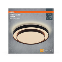 Lampa sufitowa Osram, LED, 36W, 3000K, 2000lm, Ø485, czarna