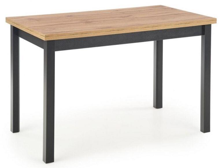 Cobalt table, oak/black, 120 cm x 68 cm x 77 cm