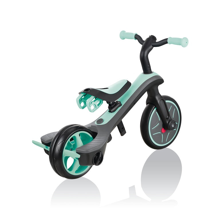 Rowerek Globber Explorer 4 w 1, zielony