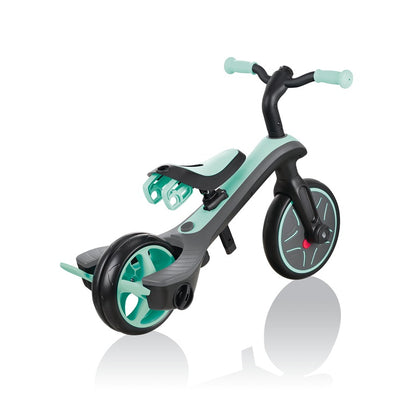 Rowerek Globber Explorer 4 w 1, zielony