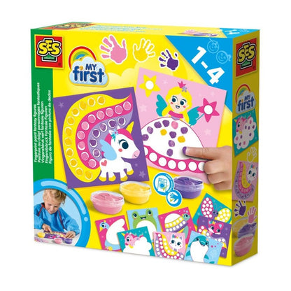 Zestaw kreatywny SES Creative Fingerprint Paint 14446