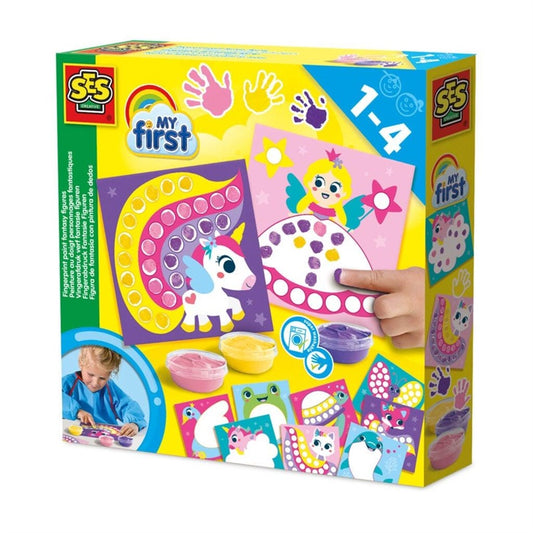 Zestaw kreatywny SES Creative Fingerprint Paint 14446