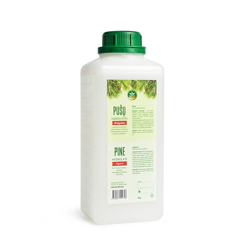 Ekologiczny hydrolat sosnowy, MIĘTA, 1000 ml