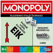 Stalo žaidimas Hasbro Monopoly G0009LIT