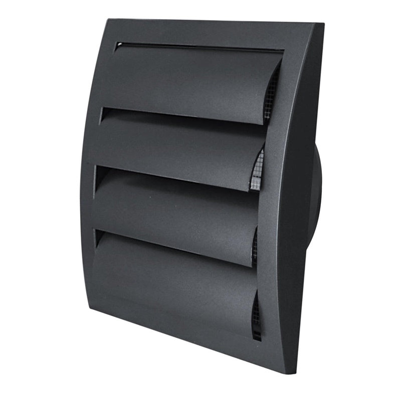 Ventilation grille with louvres 190x190 D125 ND12ZA