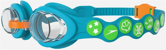 Plaukimo akiniai Speedo Sea Squad Spot, mėlyna/žalia