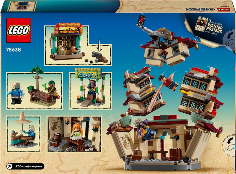 LEGO® One Piece Arlong Park 75638 Building Toy Set, 926 Pieces