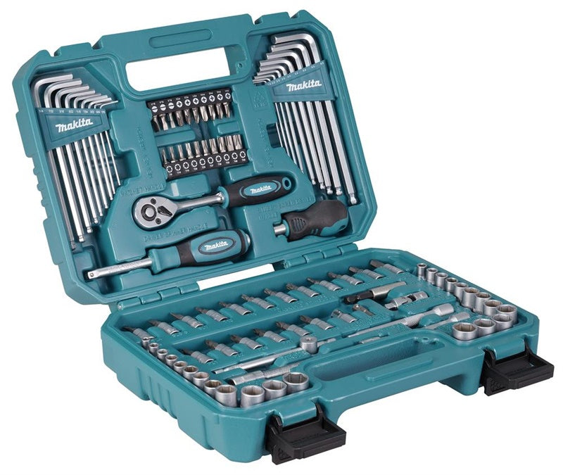 Įrankių komplektas Makita E-15752, 91 vnt.