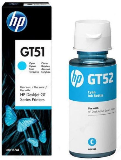 Tusz HP GT52, niebieski, 70 ml