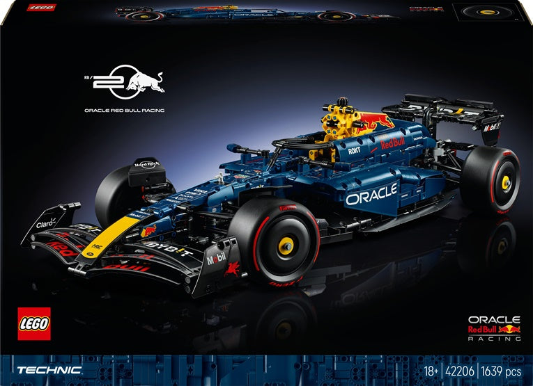 Конструктор LEGO® Oracle Red Bull Racing RB20 F1 Car 42206, 1639 дет.