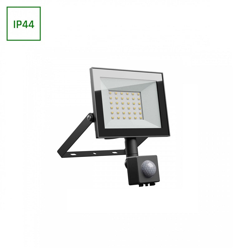 NAŚWIETLACZ LED Z CZUJNIKIEM RUCHU 30W 230V NW IP44
