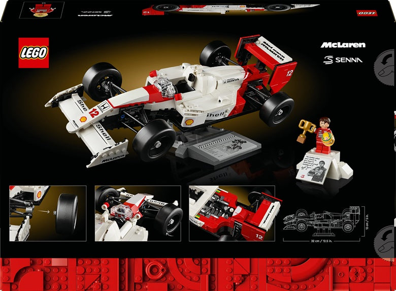 LEGO Icons McLaren MP4/4 & Ayrton Senna