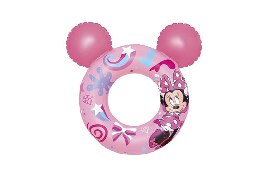 Nadmuchiwane koło Bestway Minnie 9102, różowe, 76 mm