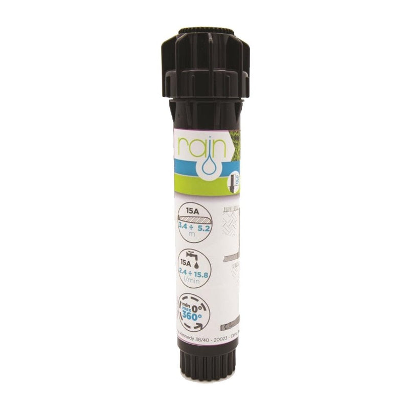 Pop-up sprinkler 10cm 15 a 4in S020